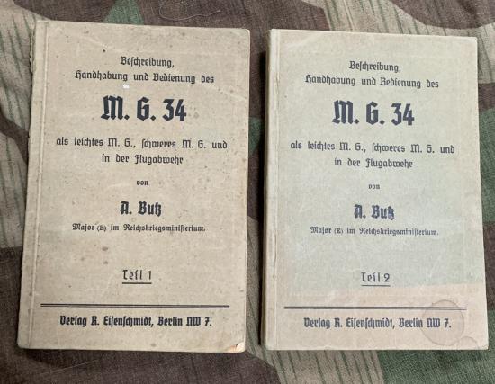 MG34 R.Butz Manuals Parts 1&2