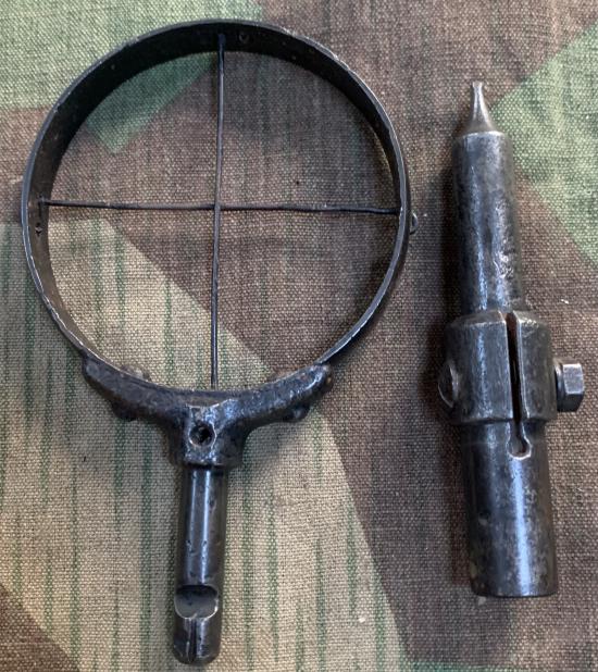 Original Luftwaffe MG15 sight set