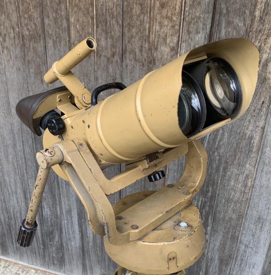 Rare WWII German 25x105 Schneider Flak Binoculars