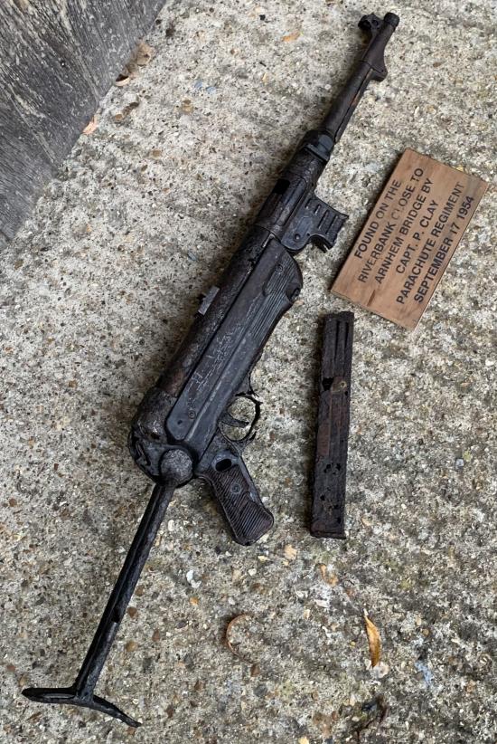 WW2 German MP40 Relic from Arnhem