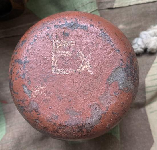 Inert German Training Butterfly Bomb