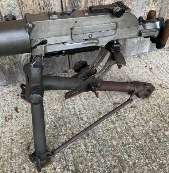 Deactivated Water Cooled Schwarzlose M7/012 HMG