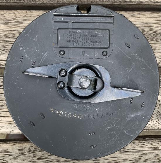 Original WW2 1928 Thompson 50 Drum