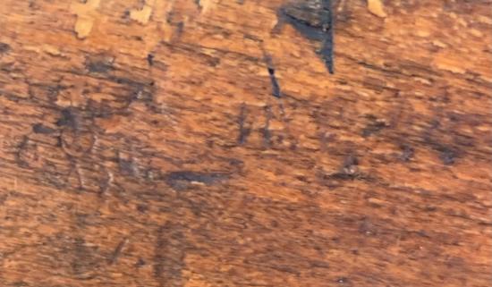 Rare Original Wartime MG42 Wood Buttstock