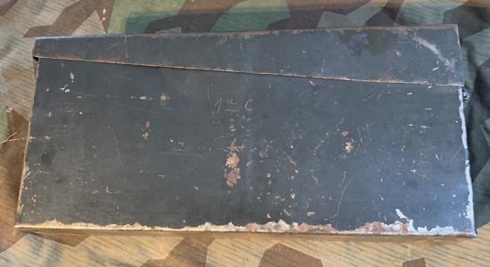 German MG34/42 Steel Ammo Box Nice Paint