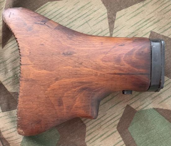Original MG42 Wood Buttstock