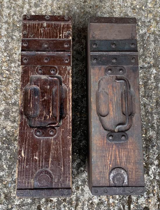 WW1 German MG08 Wooden Ammunition Box