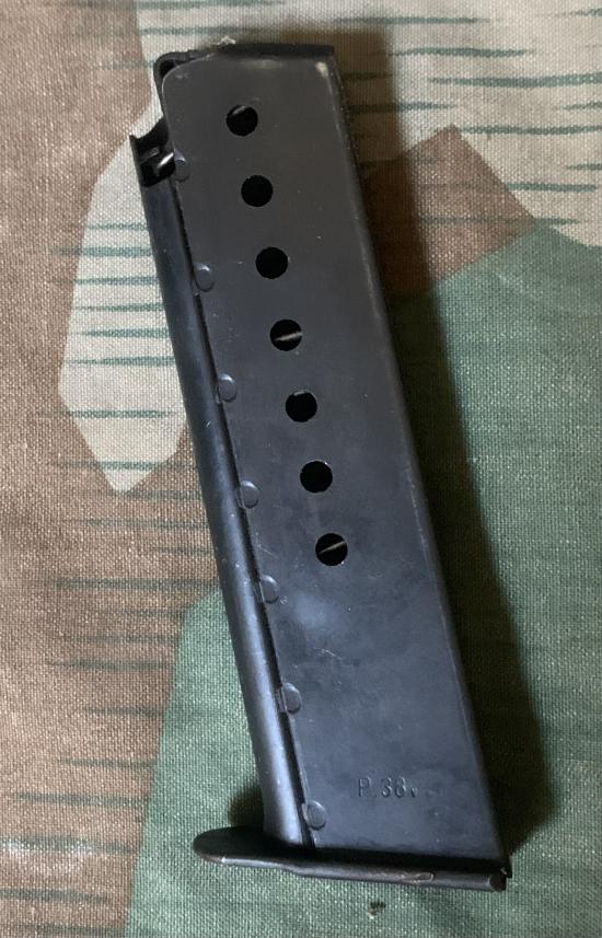 WW2 German Mauser made Walther P38 Magazine