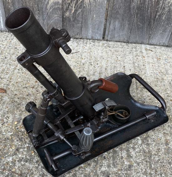 Rare deactivated German WW2 5cm Mortar