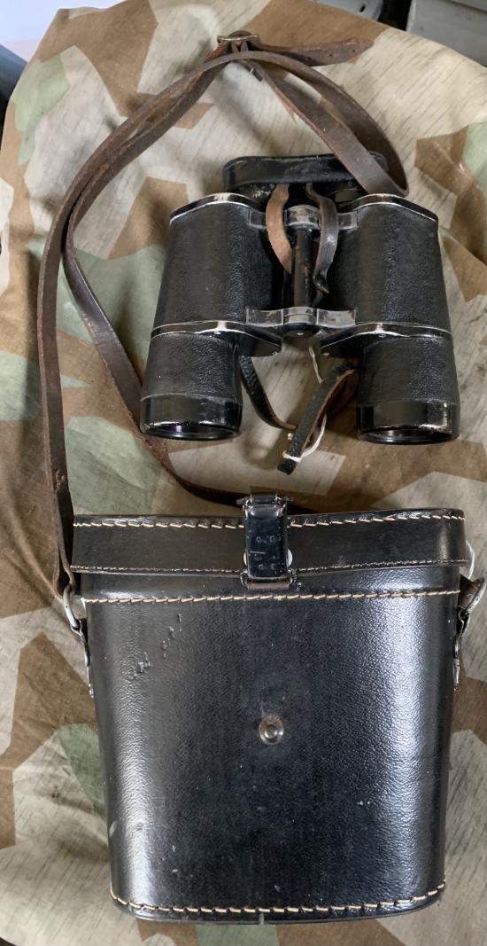 German 10x50 Binoculars in case