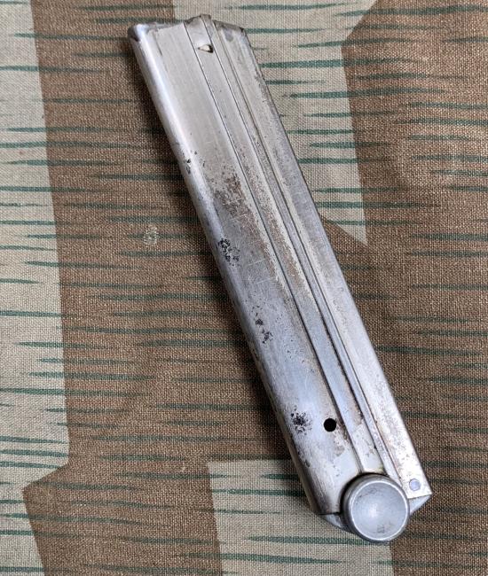 Rare Police K marked Luger magazine