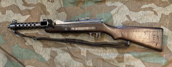 Deactivated Solothurn MP34 SMG