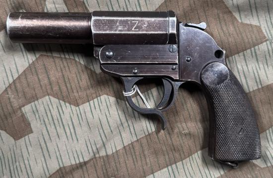 Deactivated WW2 German Z pistol