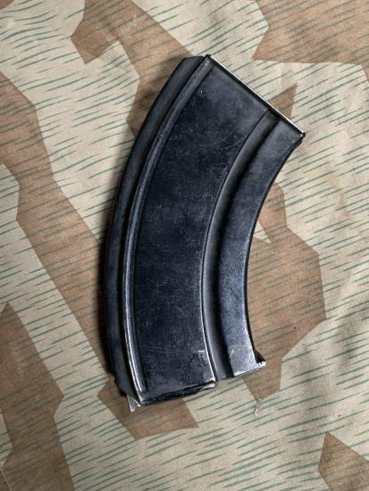 Bren Gun Magazine with bullet hole