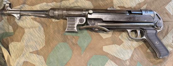 Deactivated WW2 German MP40 bnz 1942