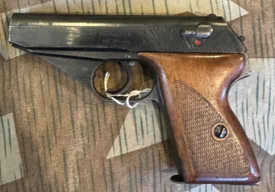 Deactivated WW2 German Mauser HSc pistol