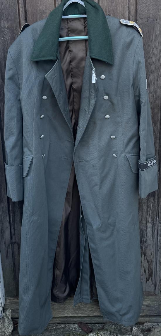 Reproduction WW2 German SS Officer’s Greatcoat