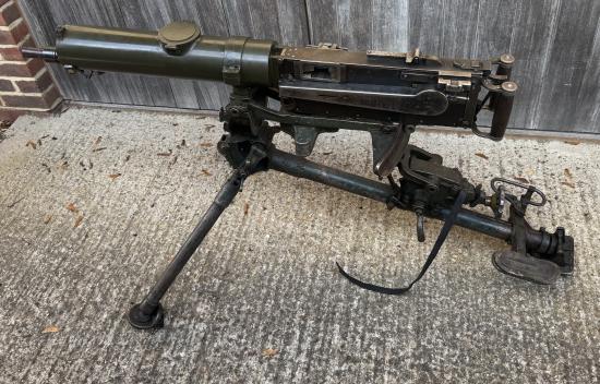 Rare Finnish WW2 Maxim MG08 Heavy Machine Gun