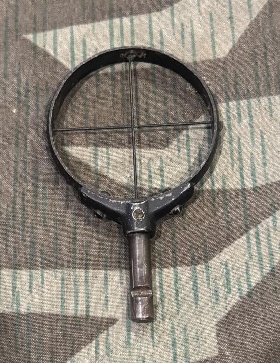 WW2 German MG15 Front Ring Sight