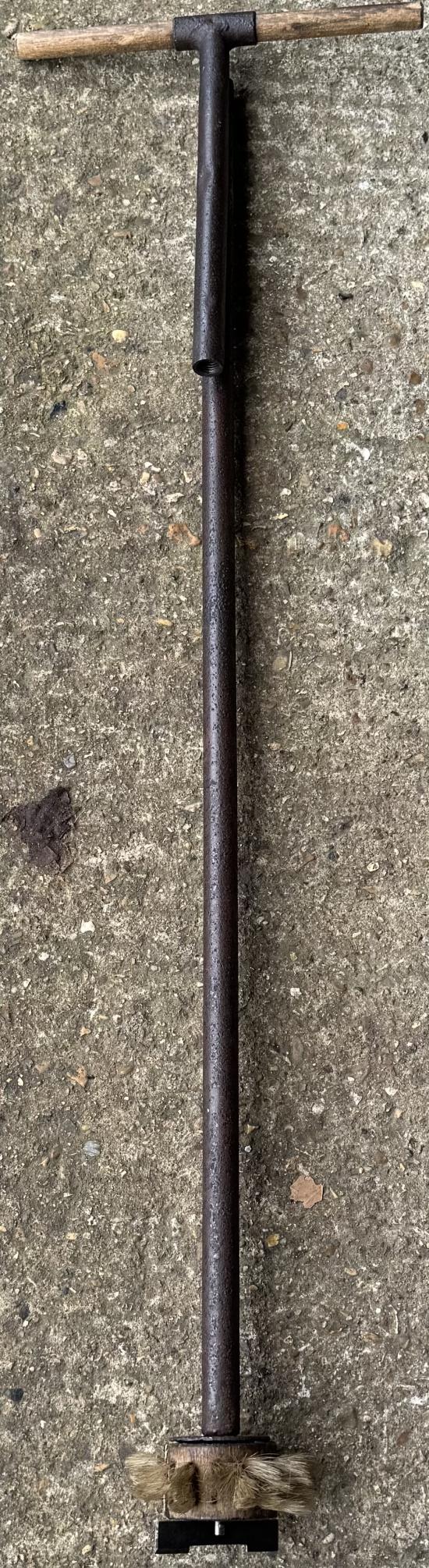 Rare German 8cm Mortar Cleaning Brush
