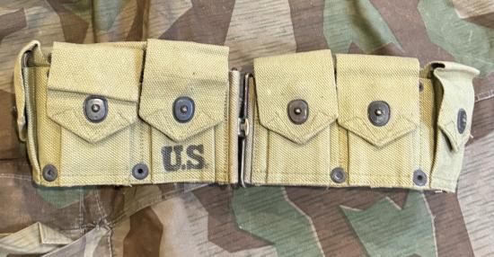 U.S. M1932 i.e. M1 Garand Cartridge Belt 1941
