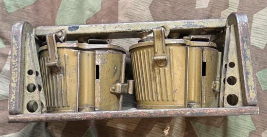 Rare Afrika Korps MG34 MG42 Gurttrommel Trager