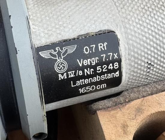 WW2 German Kriegsmarine 0,7 Range finder