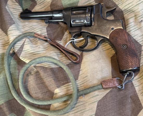 Deactivated WW2 Russian Nagant Revolver