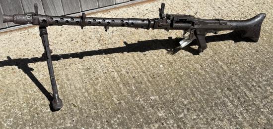 Deactivated WW2 German ‘Barn Found’ MG34