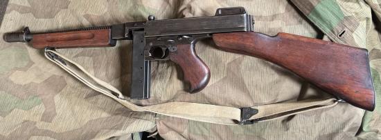 Deactivated WWII US 1928A1 Thompson SMG
