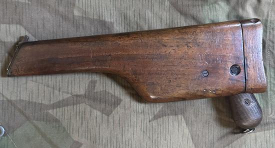 Deactivated WW1 German C96 Pistol with film provenance