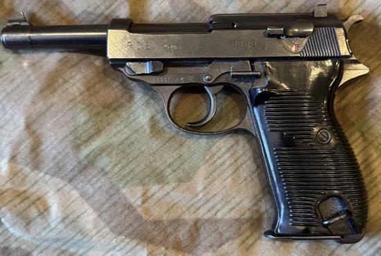 Deactivated WW2 German P38 Pistol